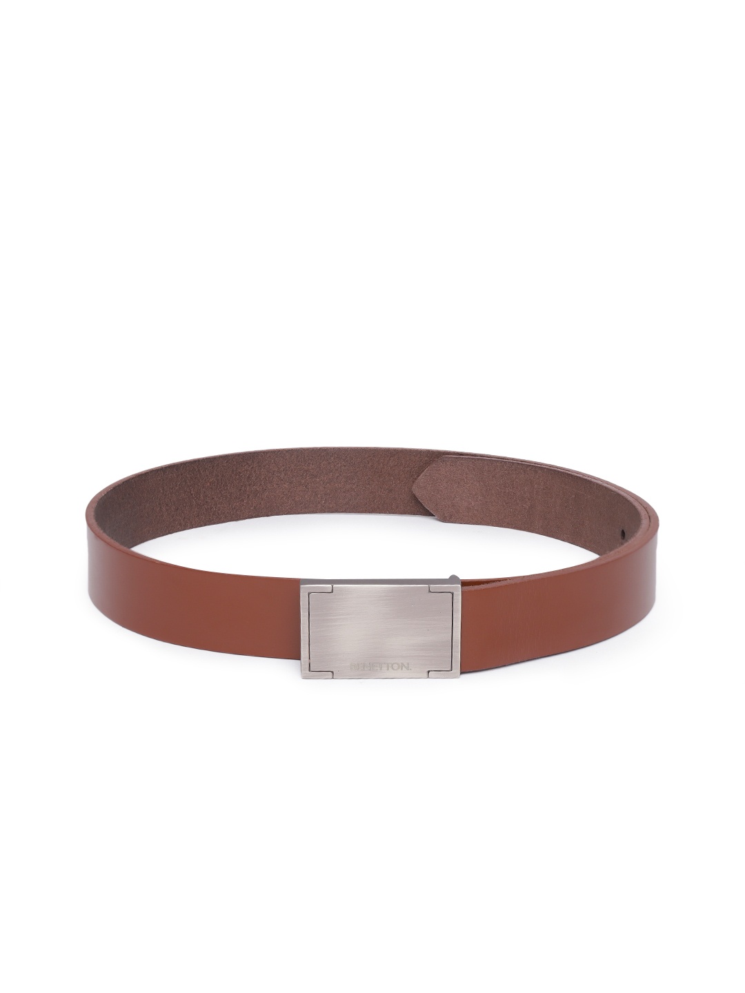 

United Colors of Benetton Men Tan Brown Solid Leather Formal Belt