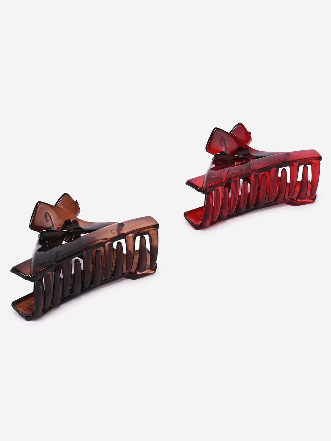 

BuckleUp Pack of 2 Multicoloured Claw Clip, Multi