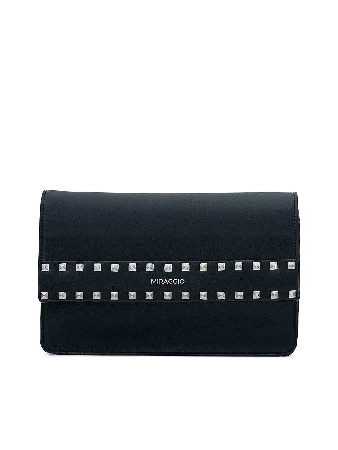 

MIRAGGIO Black Felicity Embellished Sling Bag
