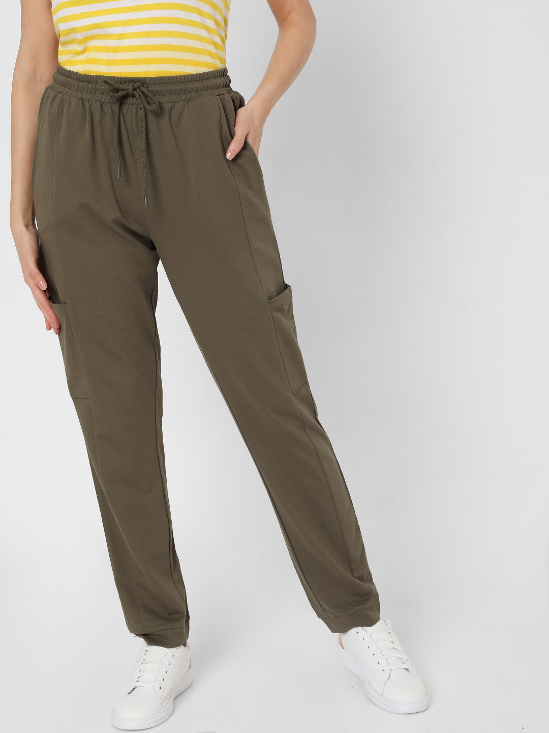 

Vero Moda Women Brown Solid Joggers