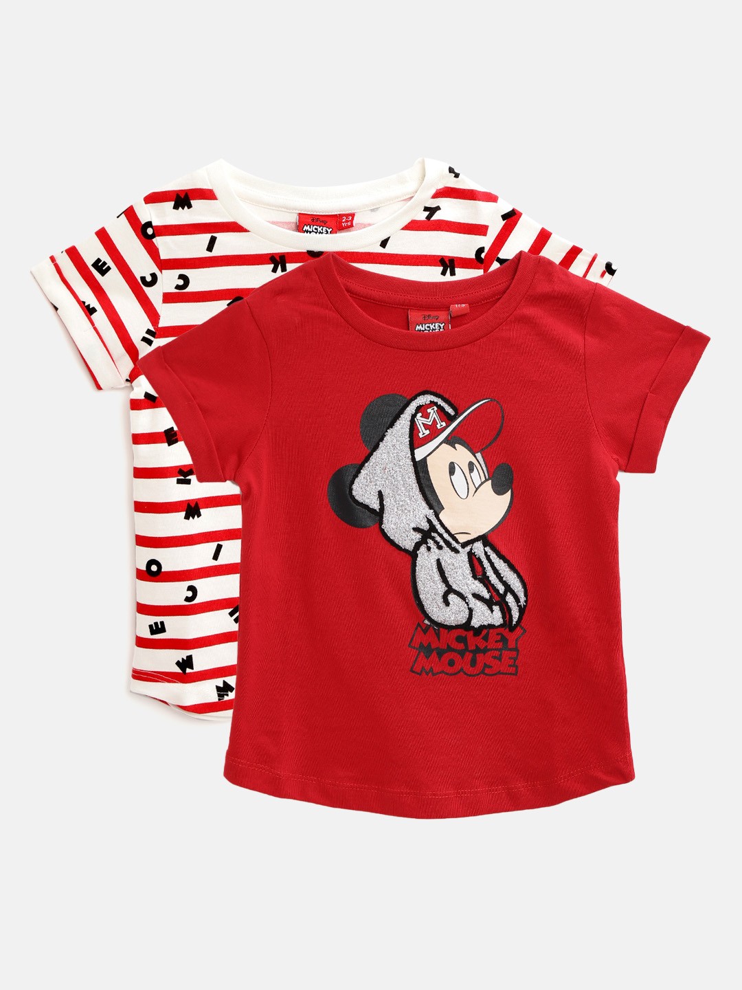 

Colt Girls Pack of 2 Assorted Pure Cotton T-shirts