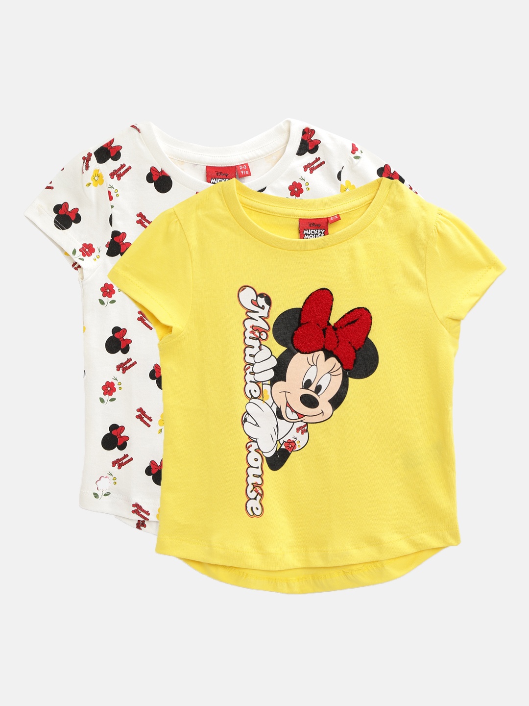 

Colt Girls Pack of 2 Assorted Pure Cotton T-shirts