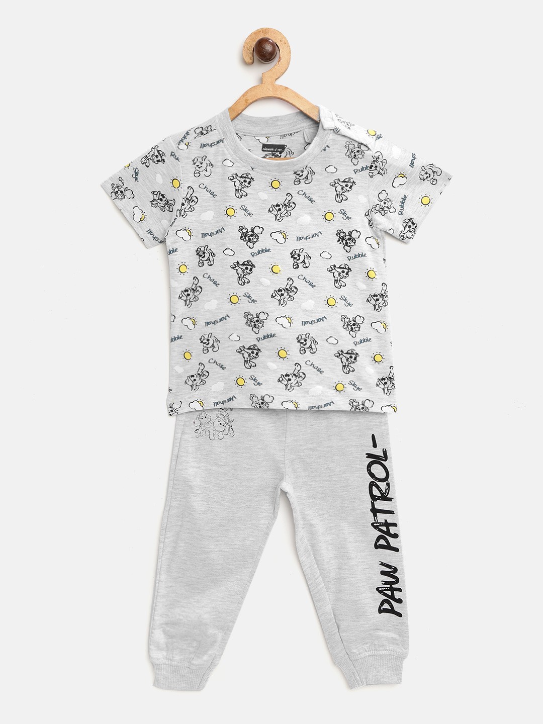 

Colt Boys Grey Melange Paw Patrol Print T-shirt with Joggers