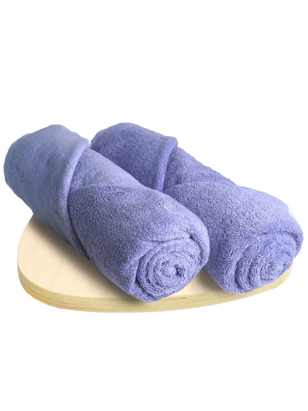 

Heelium Iris Unisex Pack of 2 Bamboo Super Soft & Quick Drying 600 GSM Bath Towel, Blue