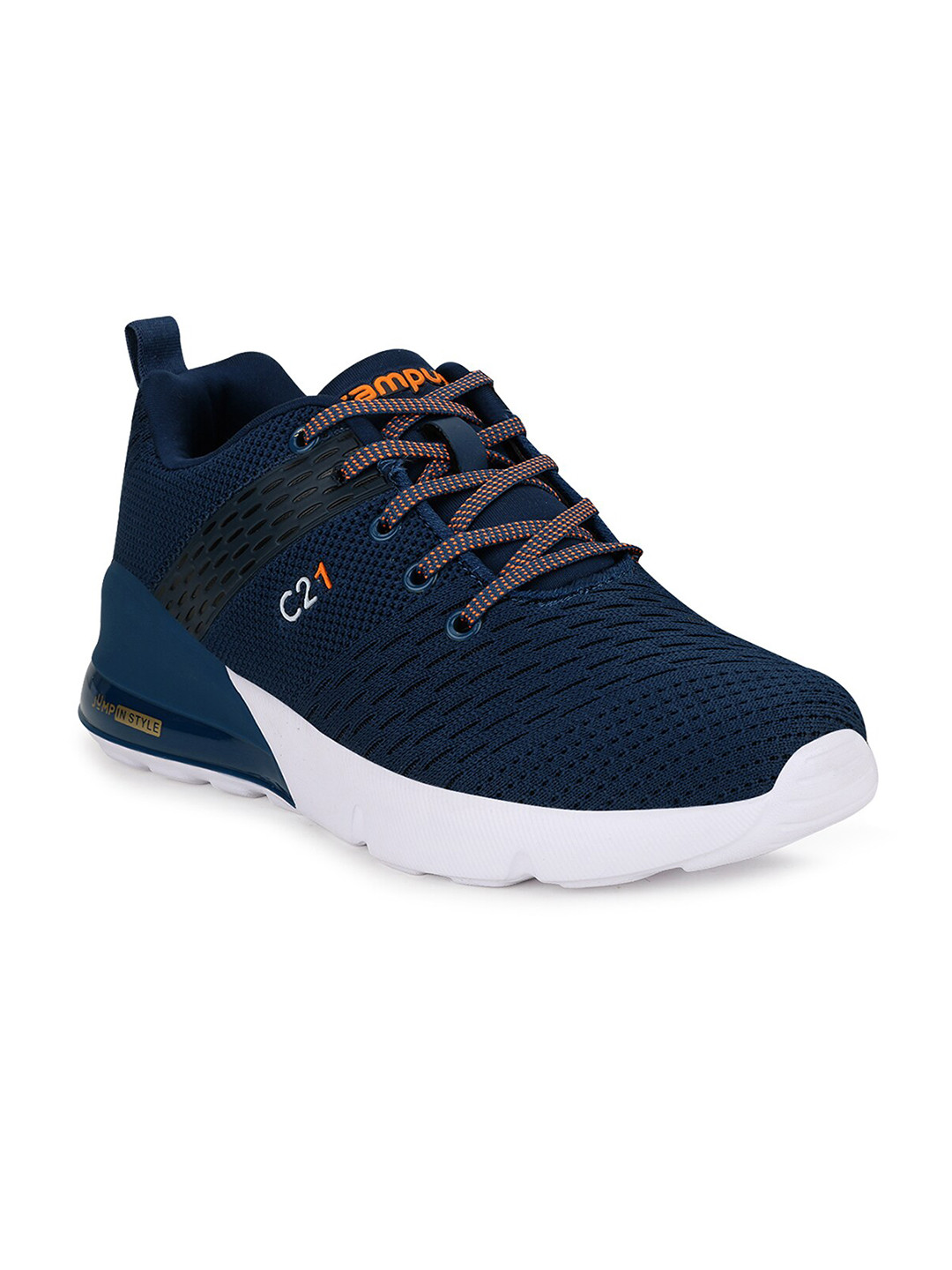 

Campus Unisex Blue Mesh Running Shoes
