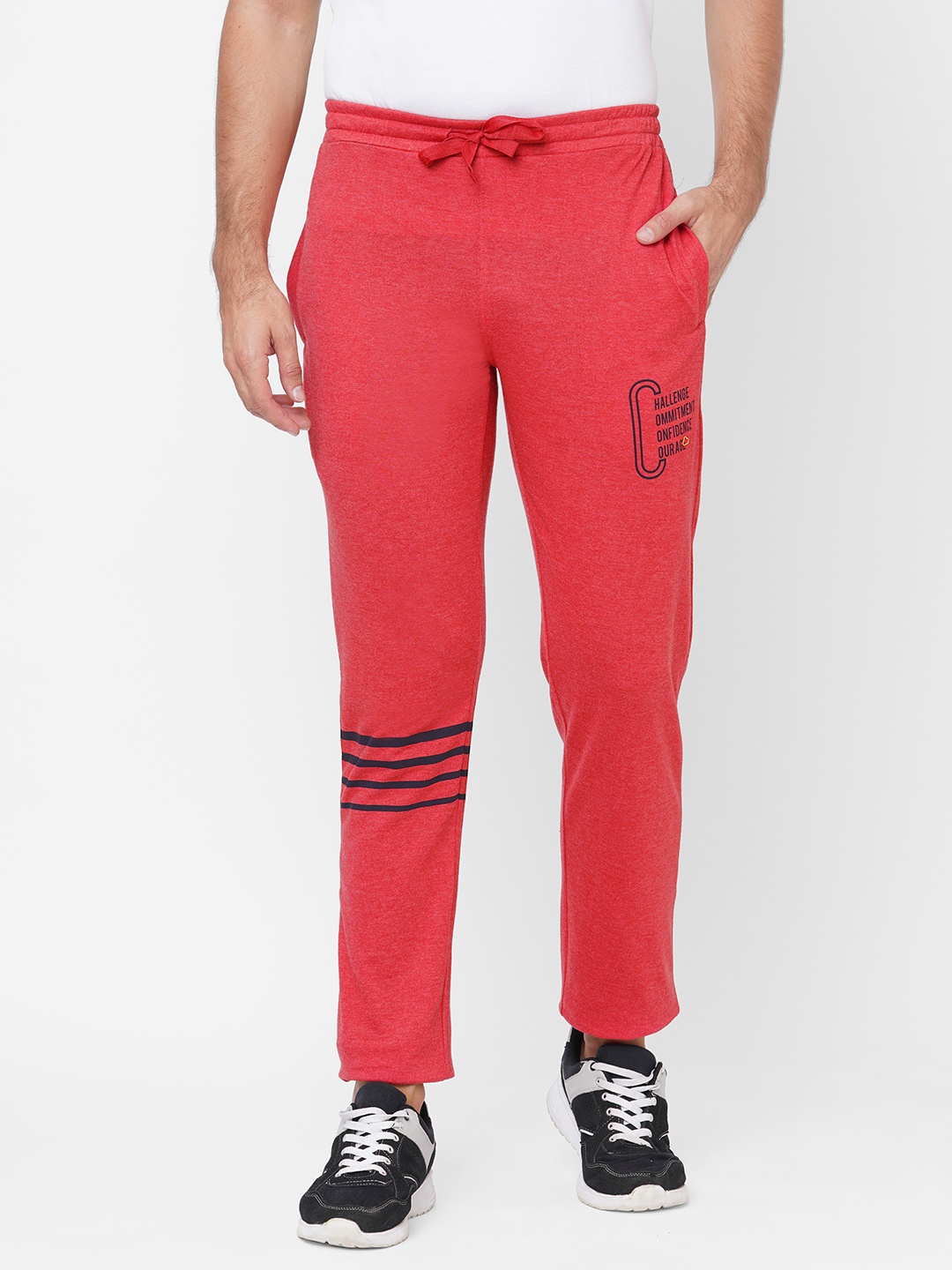 

Sweet Dreams Red Printed Cotton Lounge Pants