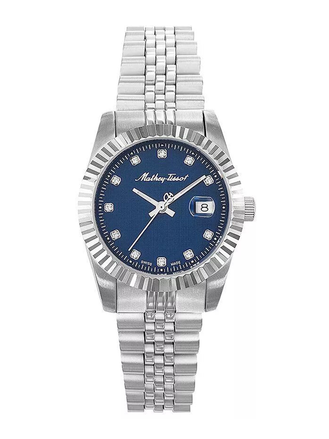 

Mathey-Tissot Women Swiss Made Quartz Analog Watch D810ABU, Blue