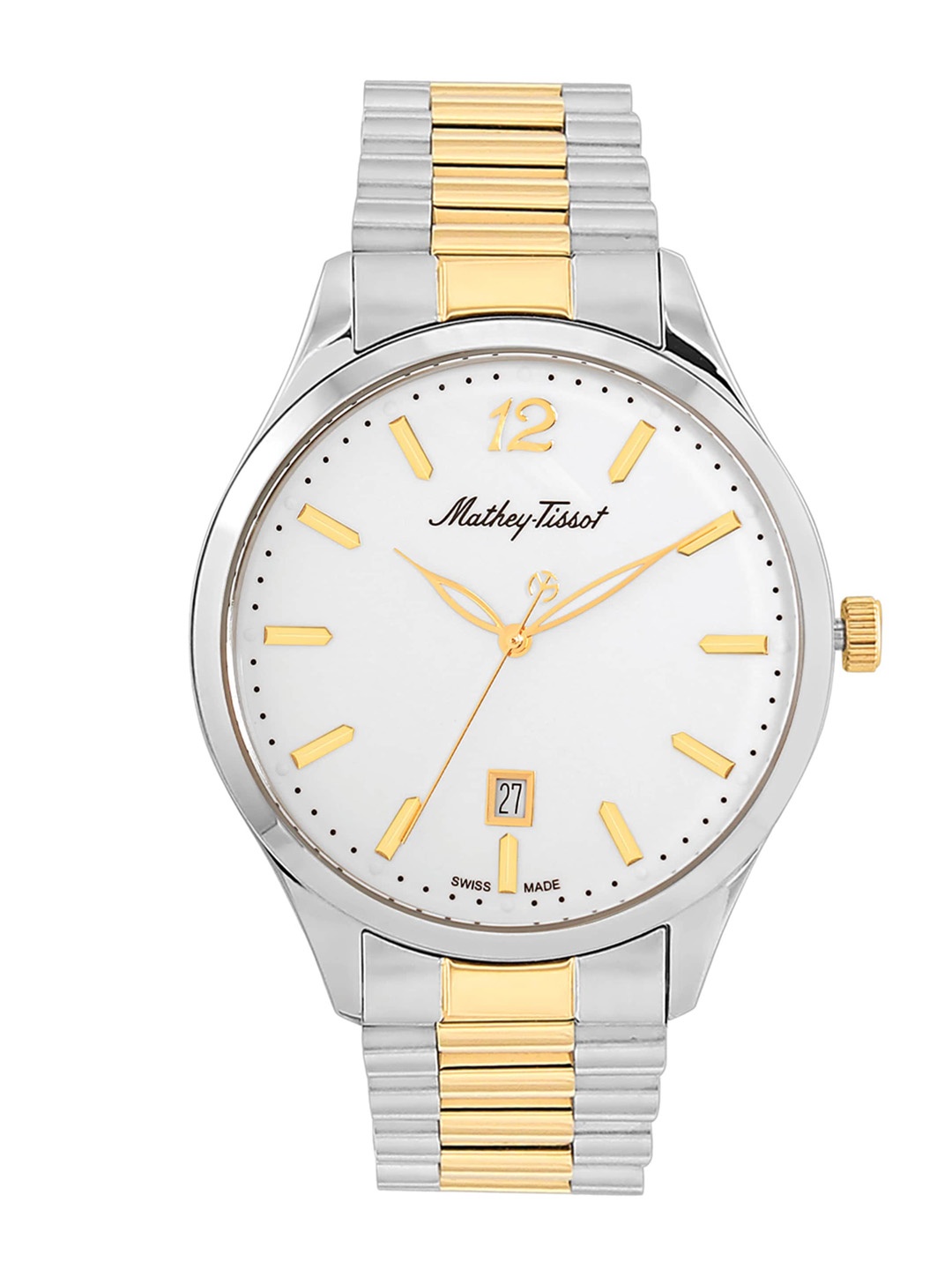 

Mathey-Tissot Men White Analogue Watch H411MBI