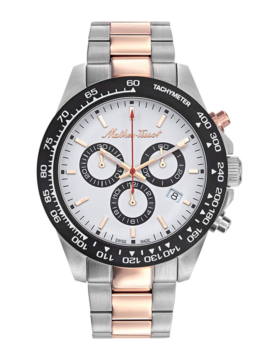 

Mathey-Tissot Men White Swiss Analogue Watch H901CHRI