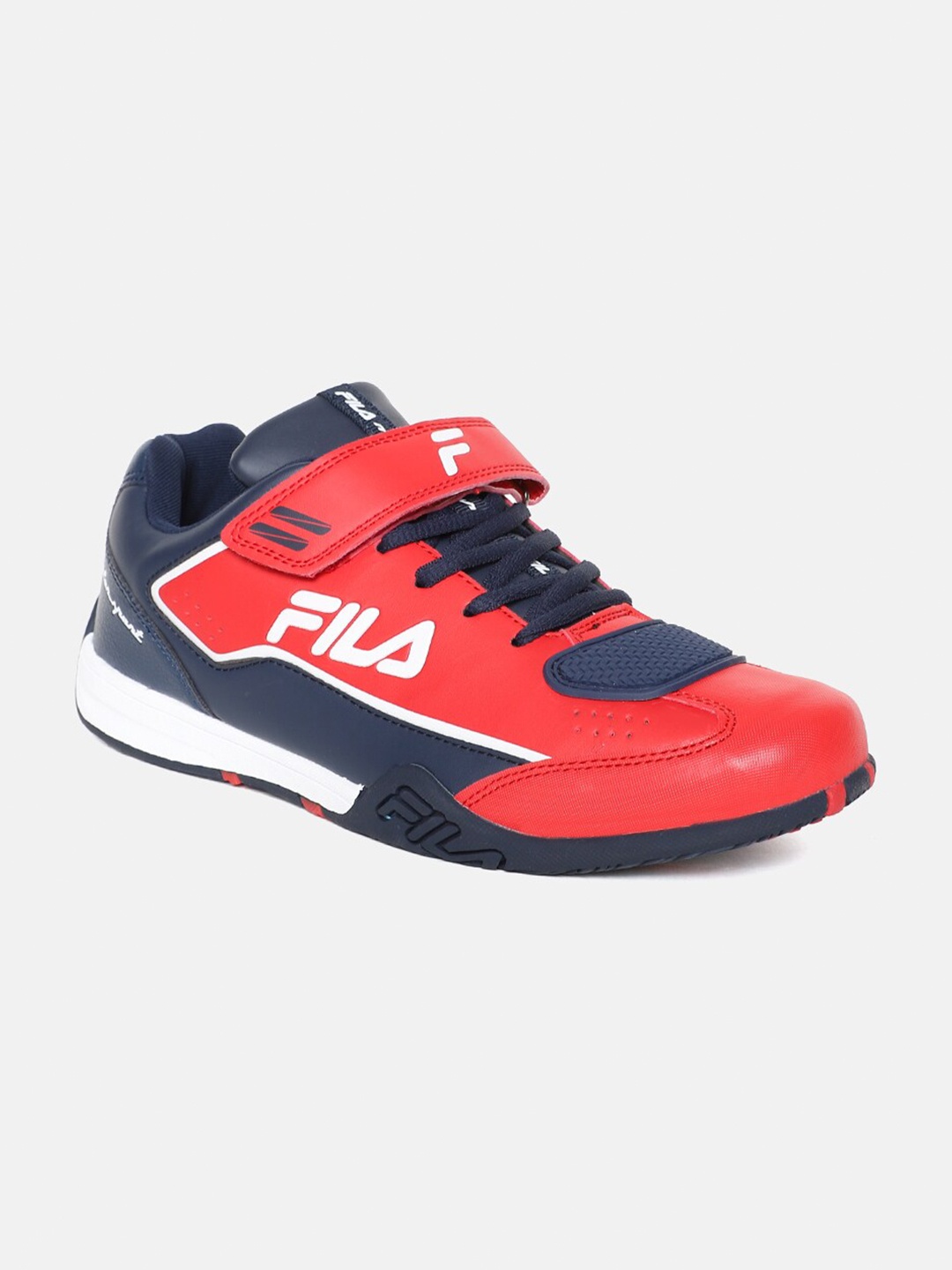 

FILA Men Red PU Running Shoes