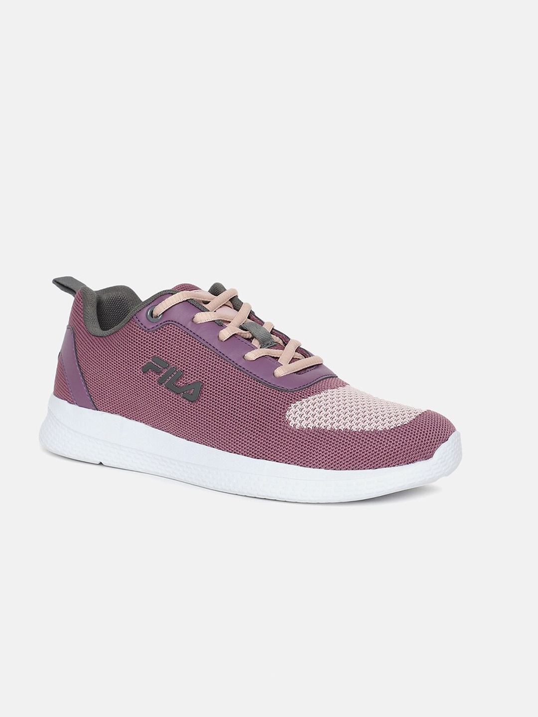 

FILA Women Purple PU Running Shoes
