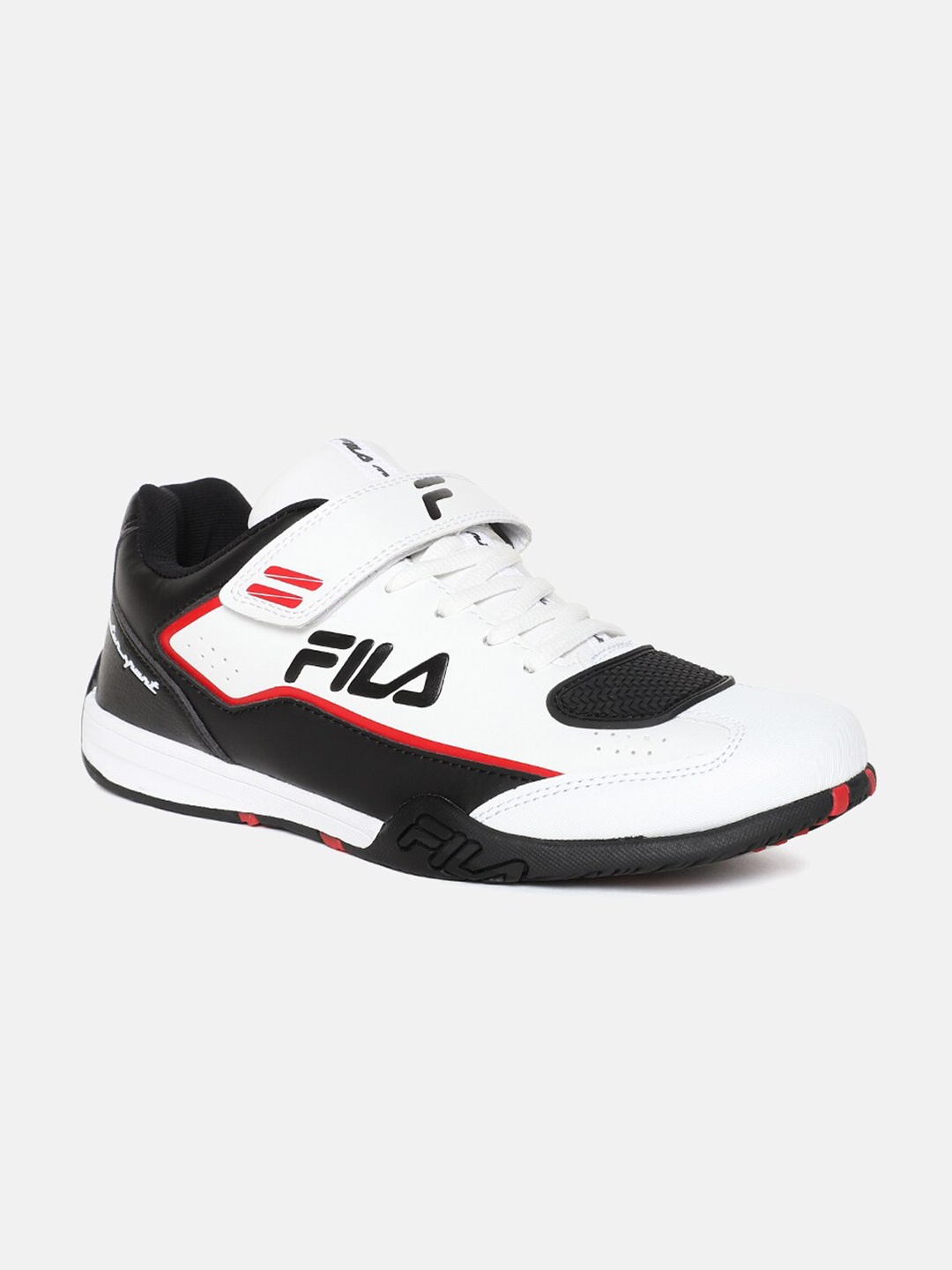 

FILA Men White PU Running Shoes