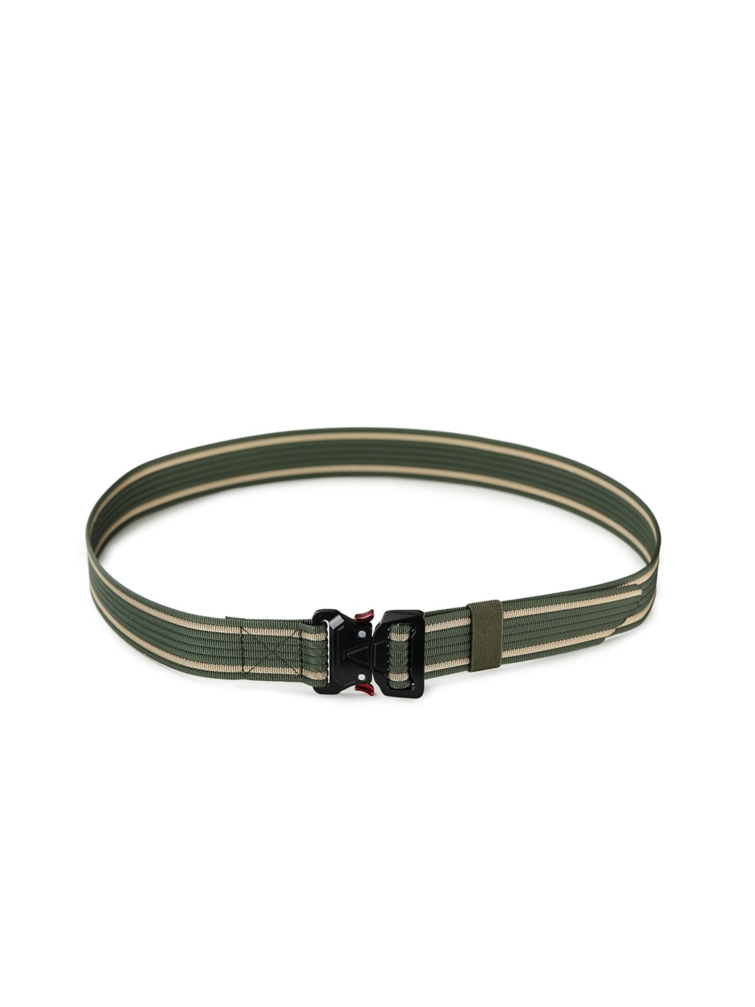 

Kastner Men Green & Brown Printed Belt