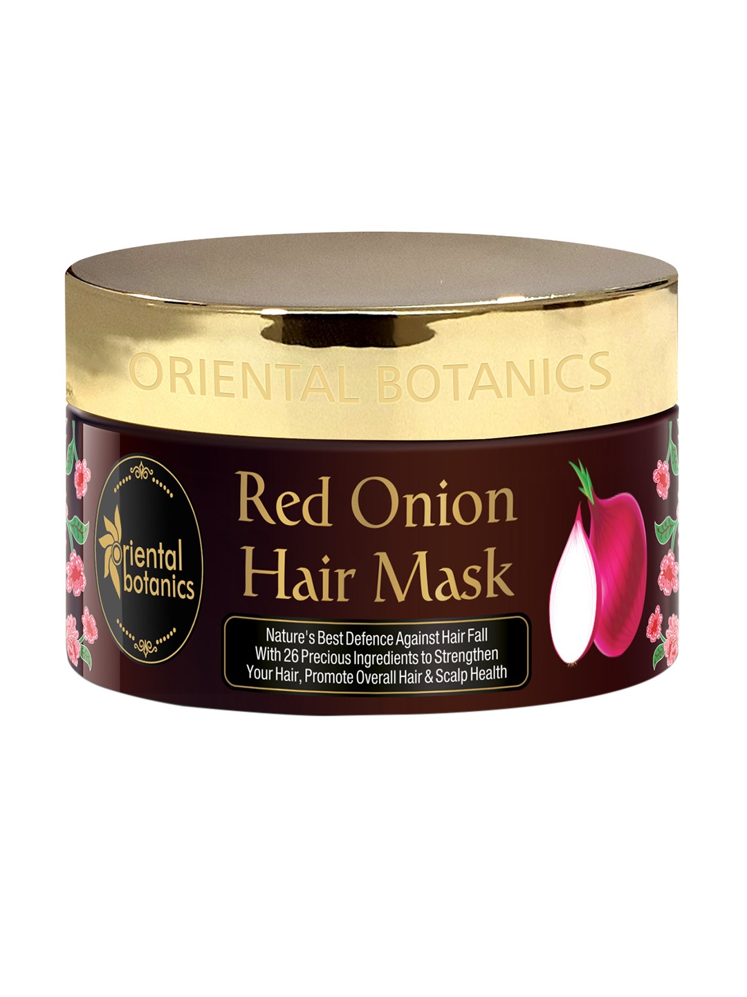 

Oriental Botanics Pack Of 2 Red Onion Hair Mask With Red Onion Oil 400ml