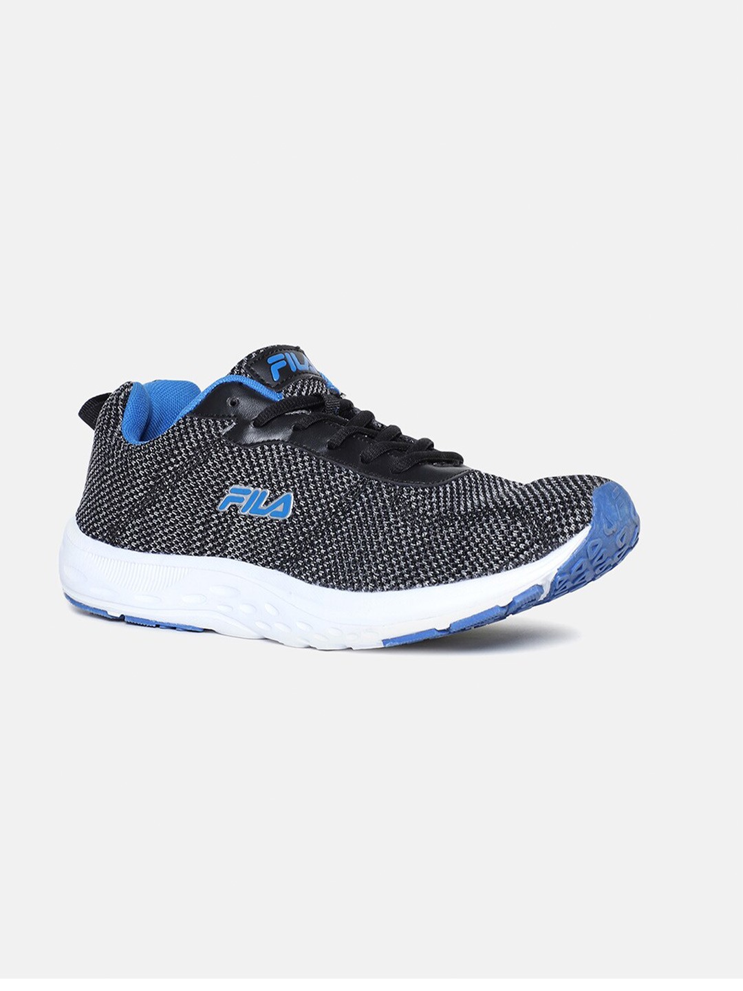 

FILA Men Black & Blue GRIP Running Shoes
