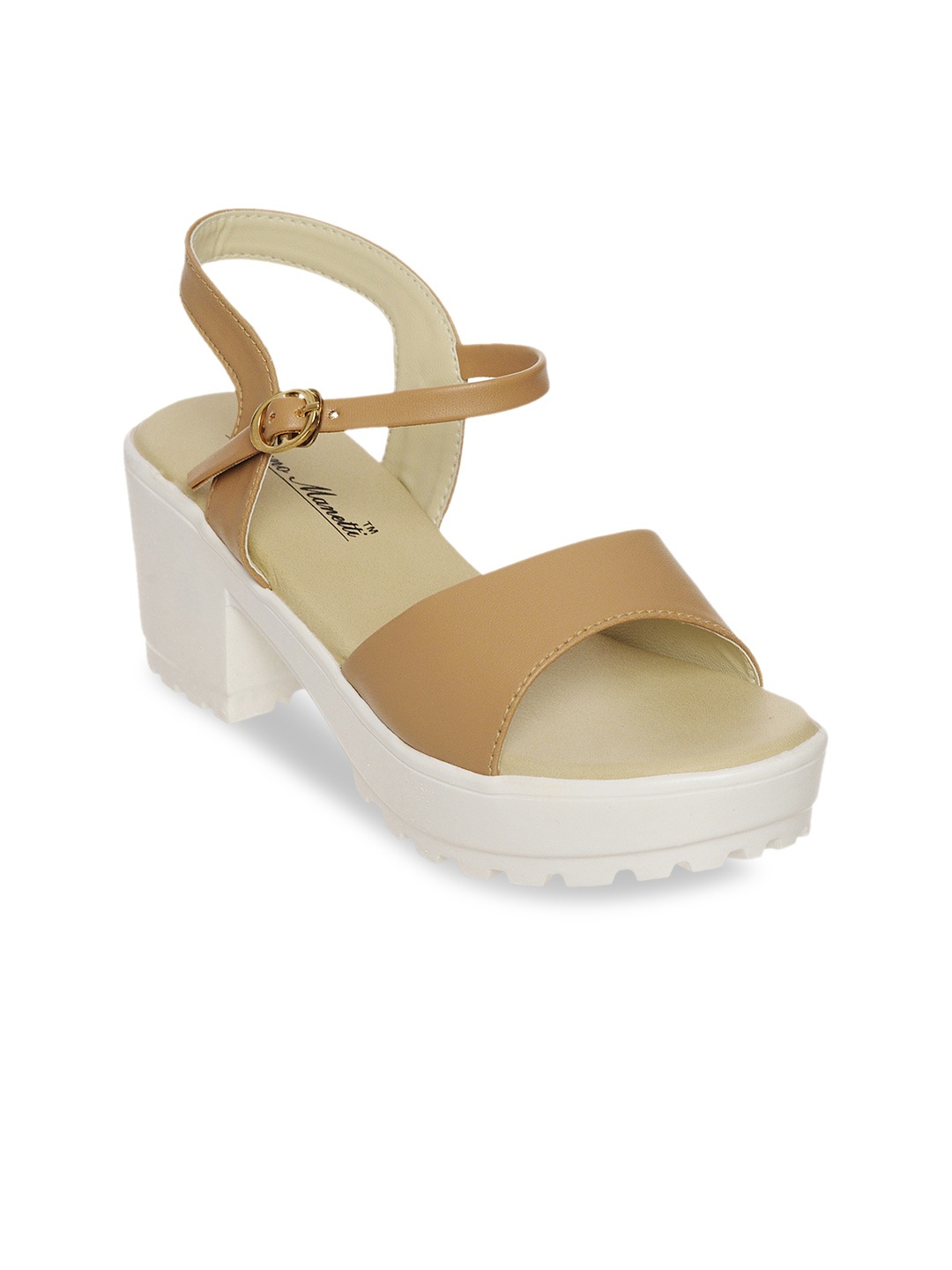 

Bruno Manetti Women Beige Platforms