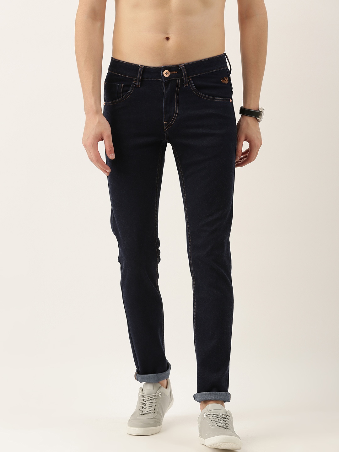 

Flying Machine Men Blue Jackson Skinny Fit Low-Rise Stretchable Jeans