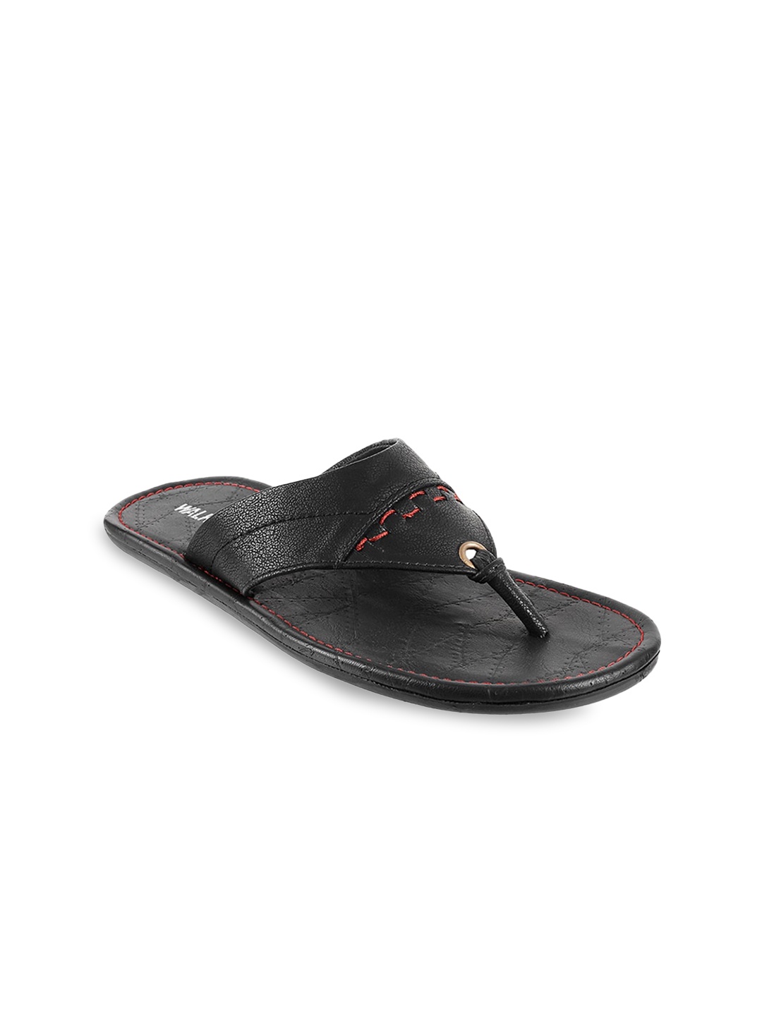 

WALKWAY by Metro Men Black Comfort Sandals