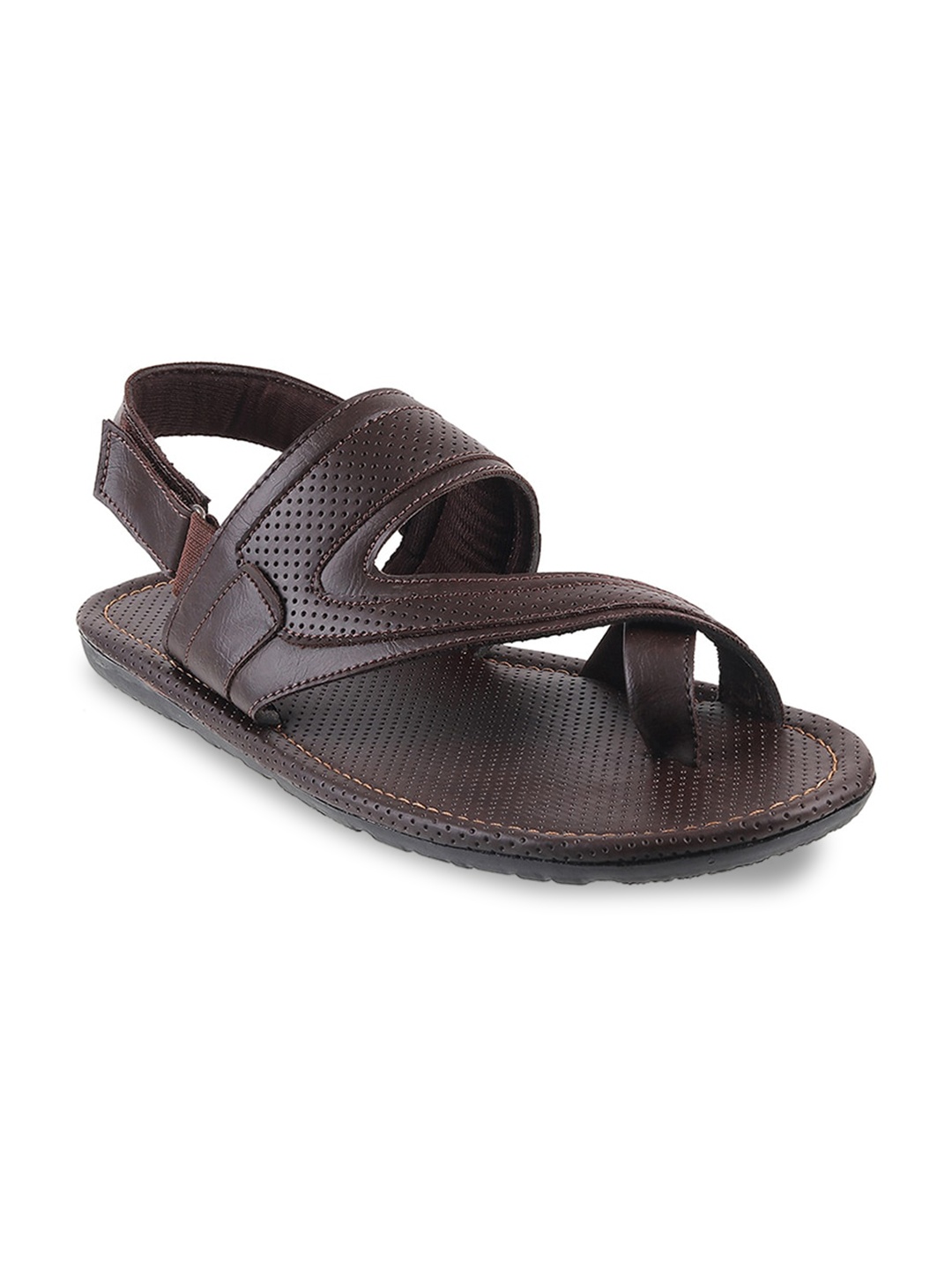 

WALKWAY by Metro Men Brown Comfort Sandals