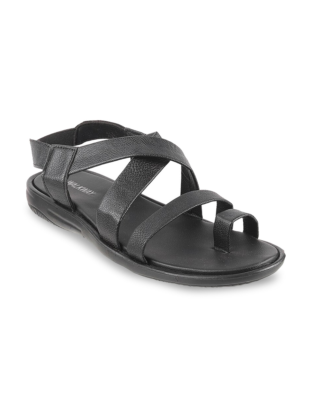

WALKWAY by Metro Men Black Solid Gladiators