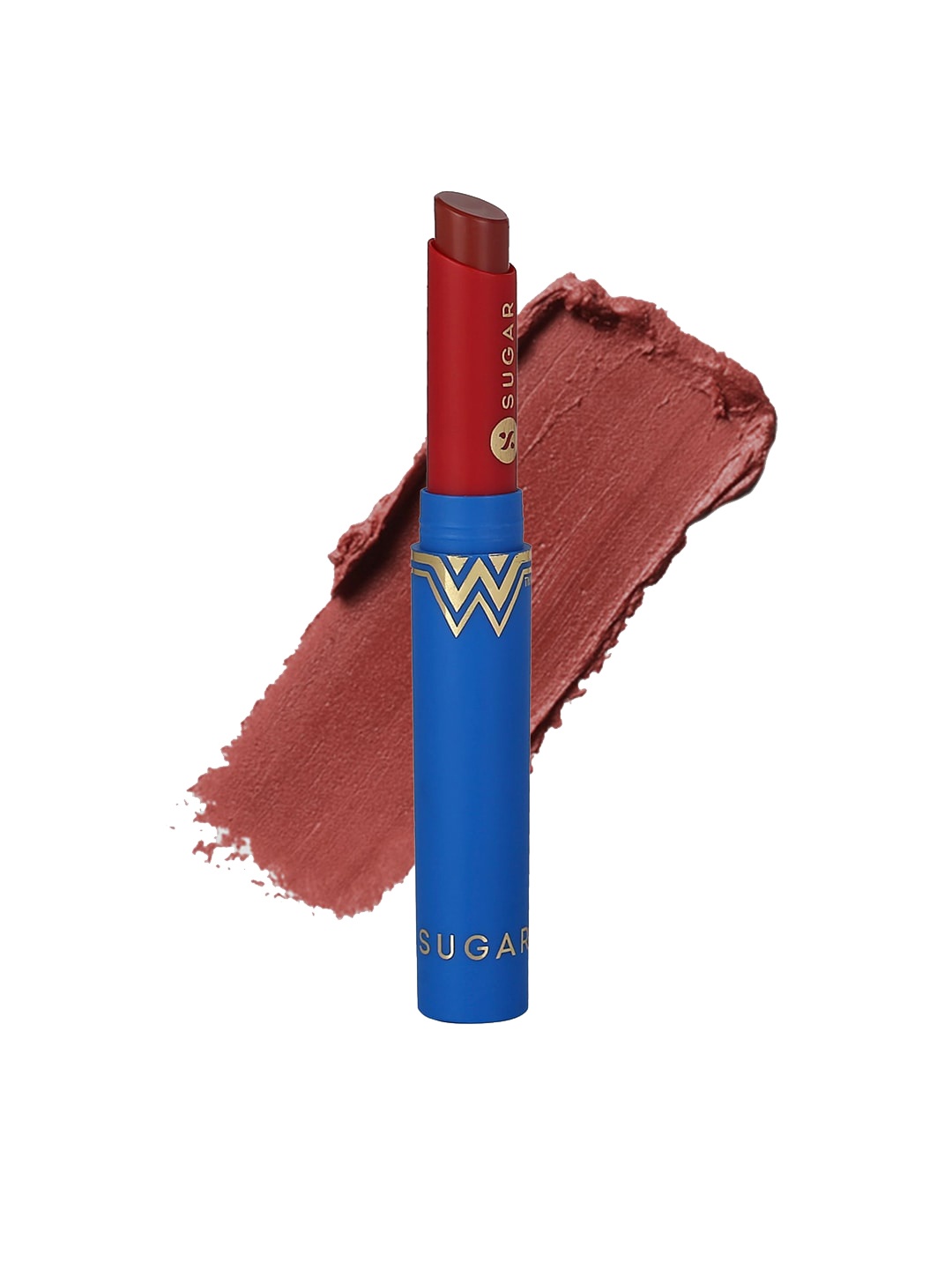 

SUGAR X Wonder Woman Creamy Matte Lightweight Lipstick 2 g - Ballerina Belle 06, Red