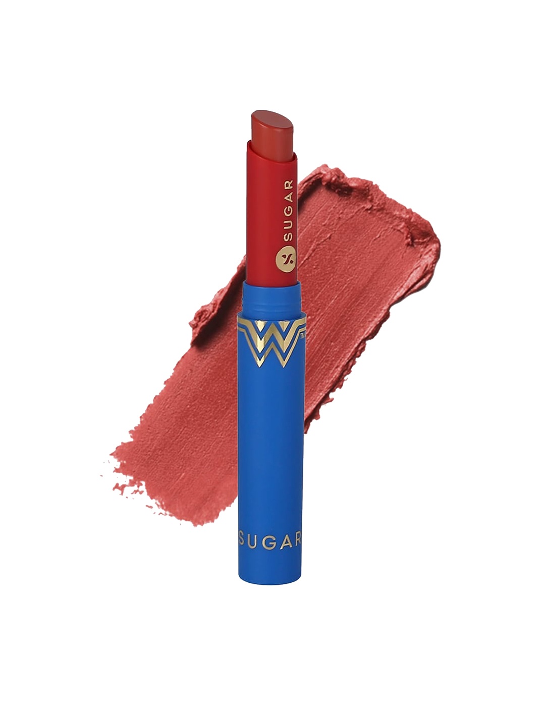 

SUGAR Wonder Woman Creamy Matte Lipstick 04 Wild Wonder, Maroon