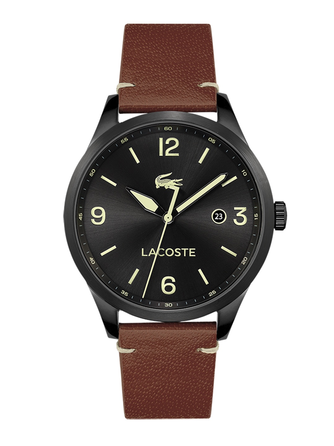 

Lacoste Men Black Traveler Analogue Watch 2011106