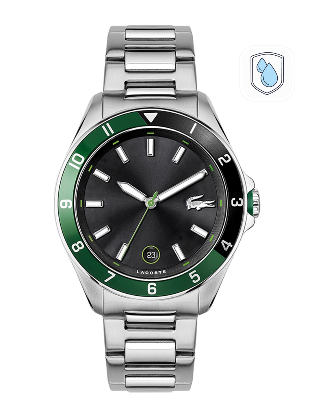 

Lacoste Men Black Tiebreaker Analogue Watch 2011129