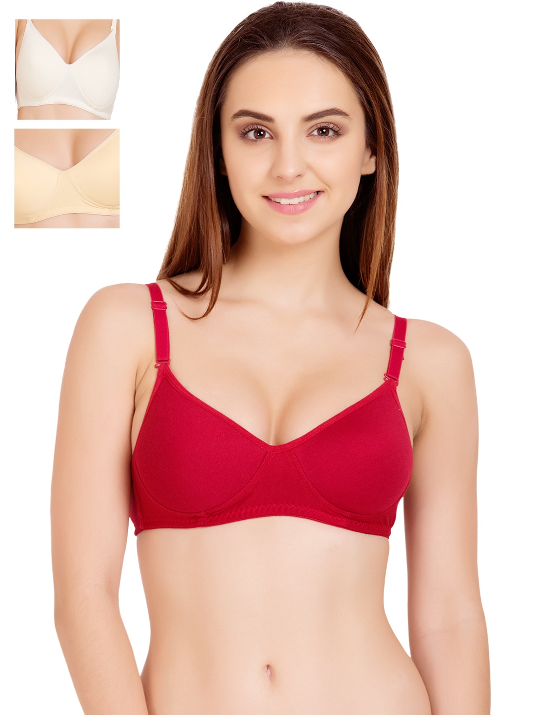 

Tweens Pack of 3 T-shirt Bras TW1301, White