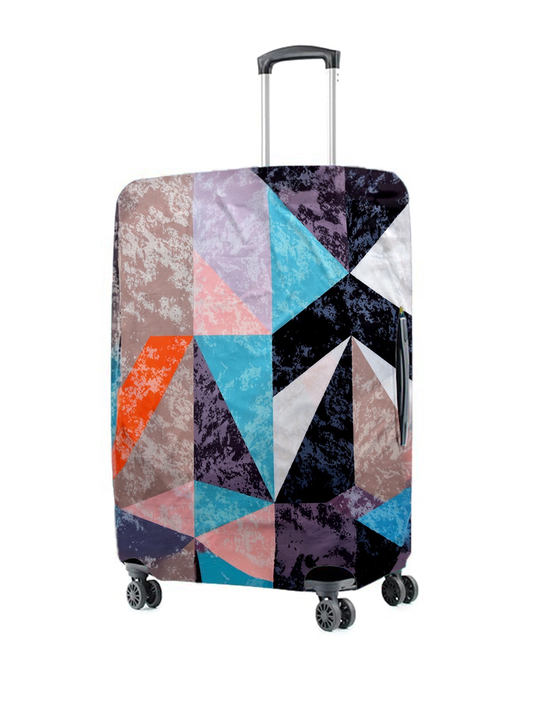 

Cortina Multicoloured Printed Protective Large Trolley Bag Cover, Multi
