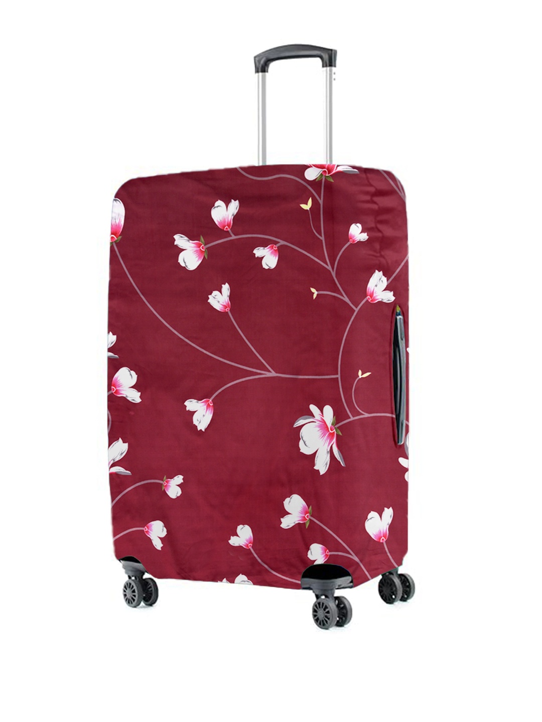 

Cortina Red Printed Protective Medium Trolley Bag Cover