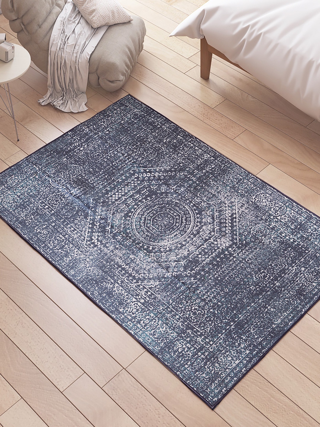

Status Blue Digital Printed Light Anti-Skid Carpet