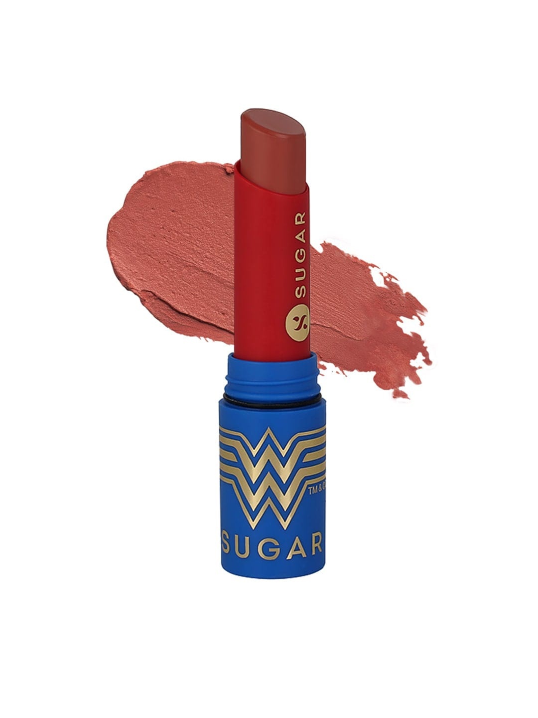

SUGAR X Wonder Woman Everlasting Matte Lipstick 3.2 g - Fervour 07, Nude
