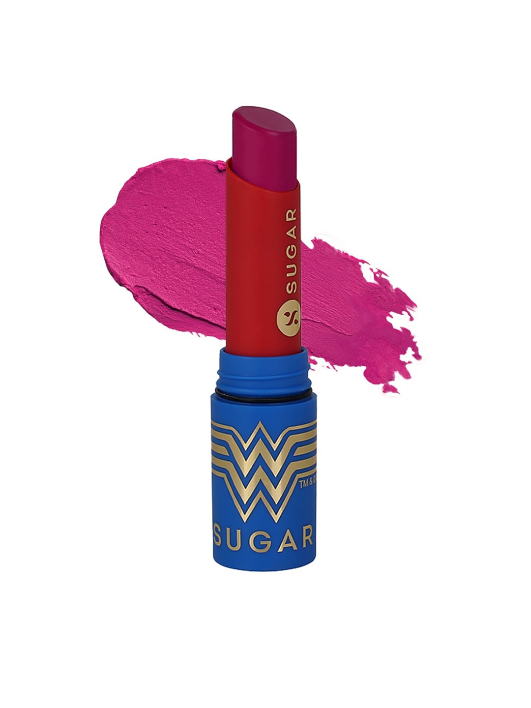 

SUGAR X Wonder Woman Everlasting Matte Lipstick 3.2 g - Majesty 03, Purple