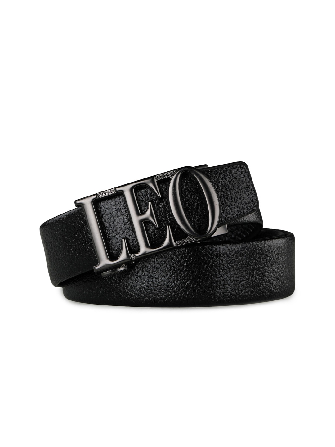 

Kastner Men Black Leo Buckle Belt