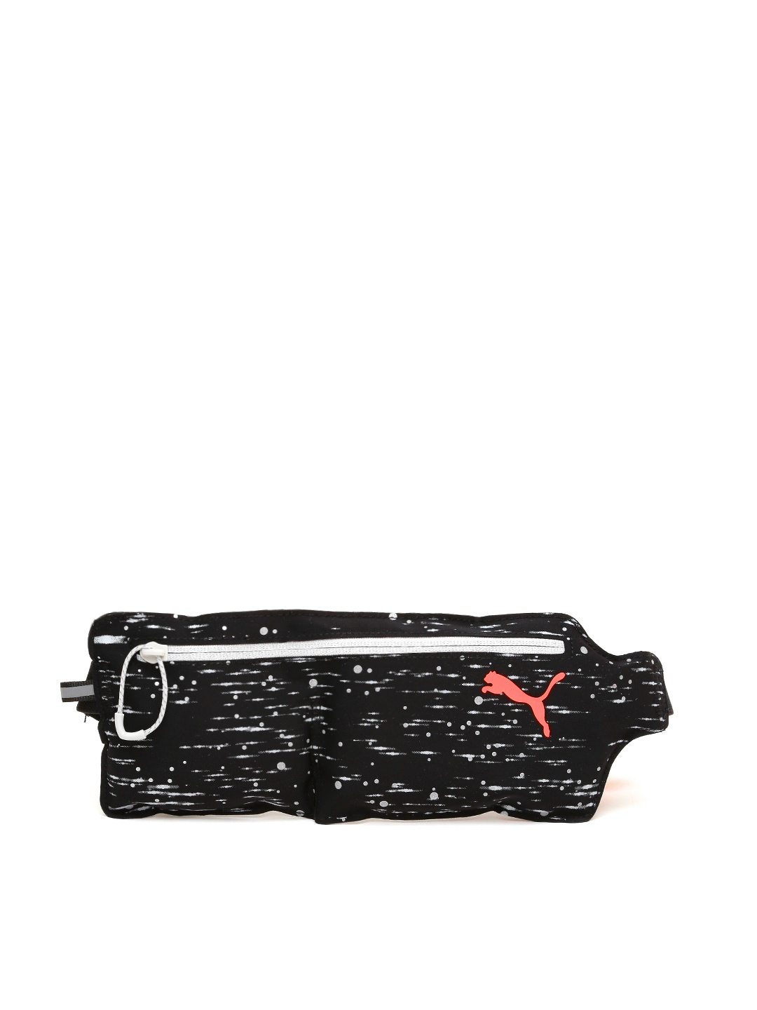 

PUMA Unisex Black Printed Flat Waist Pouch