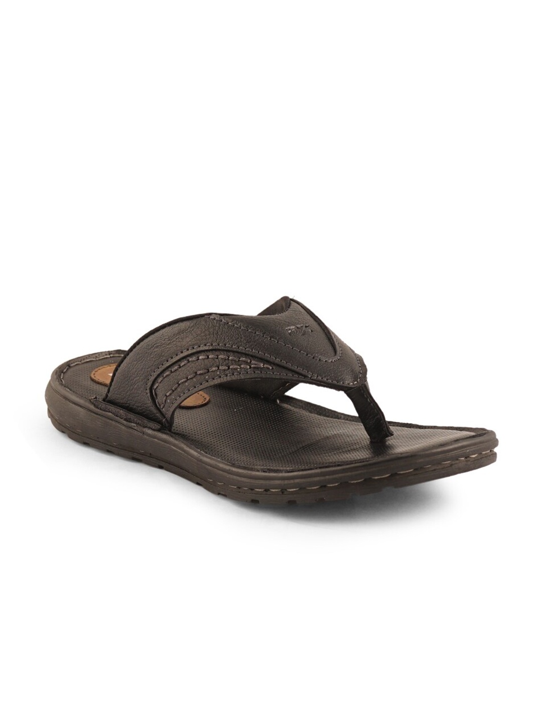 

ID Men Black Self Design Room Slippers