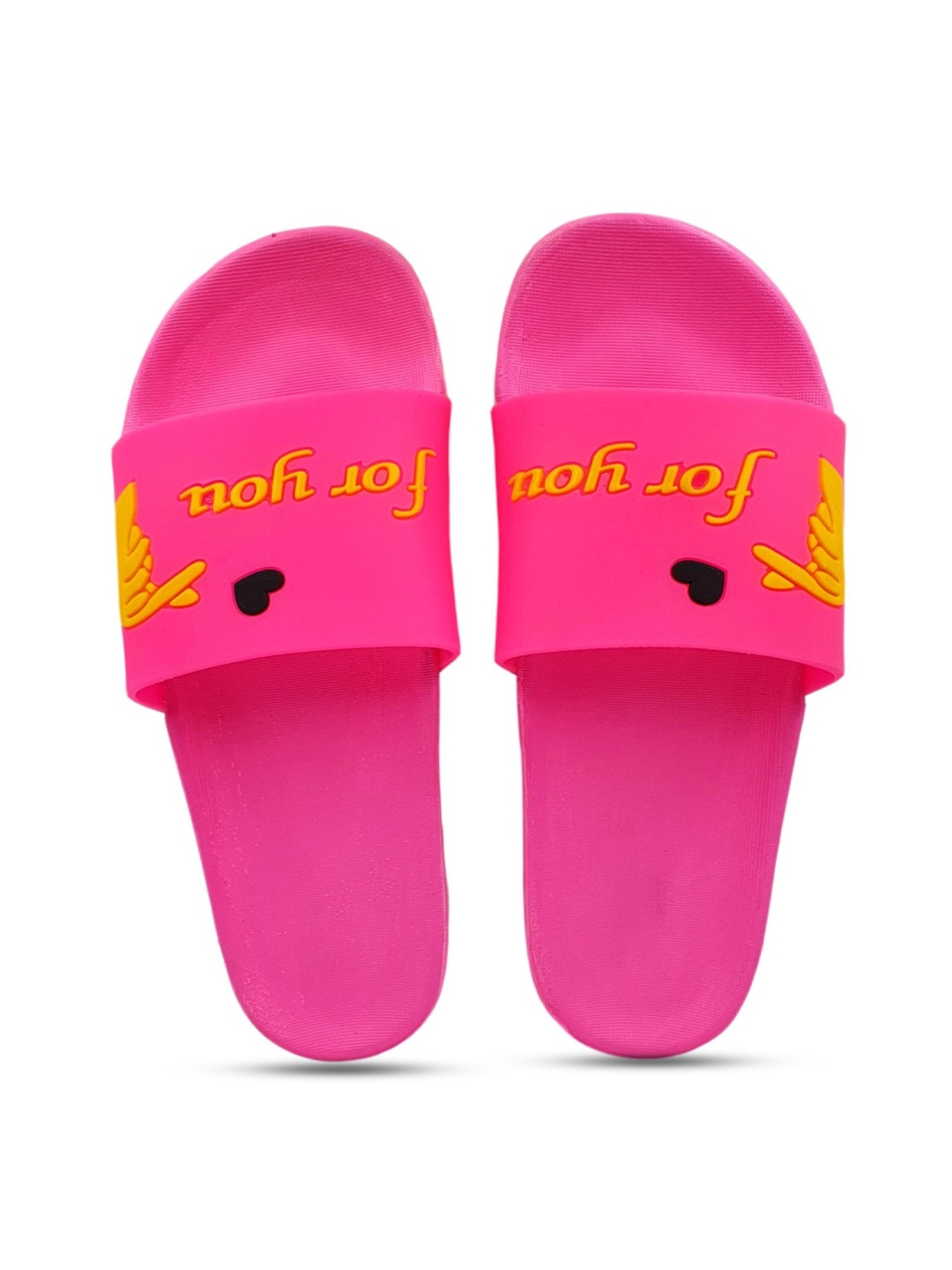 

Pampy Angel Women Pink Printed Water Resistant Sliders