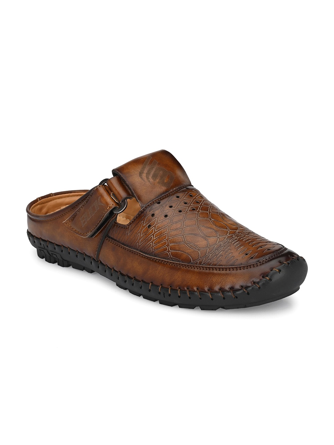 

BUCIK Men Brown Comfort Sandals