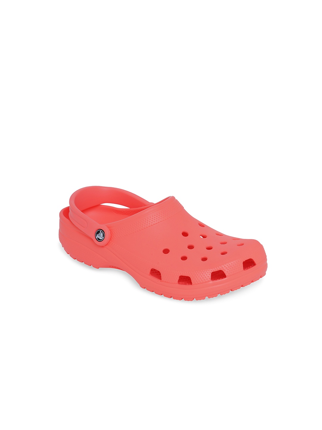 

Crocs Classic Women Pink Solid Odor-Resistant Clogs