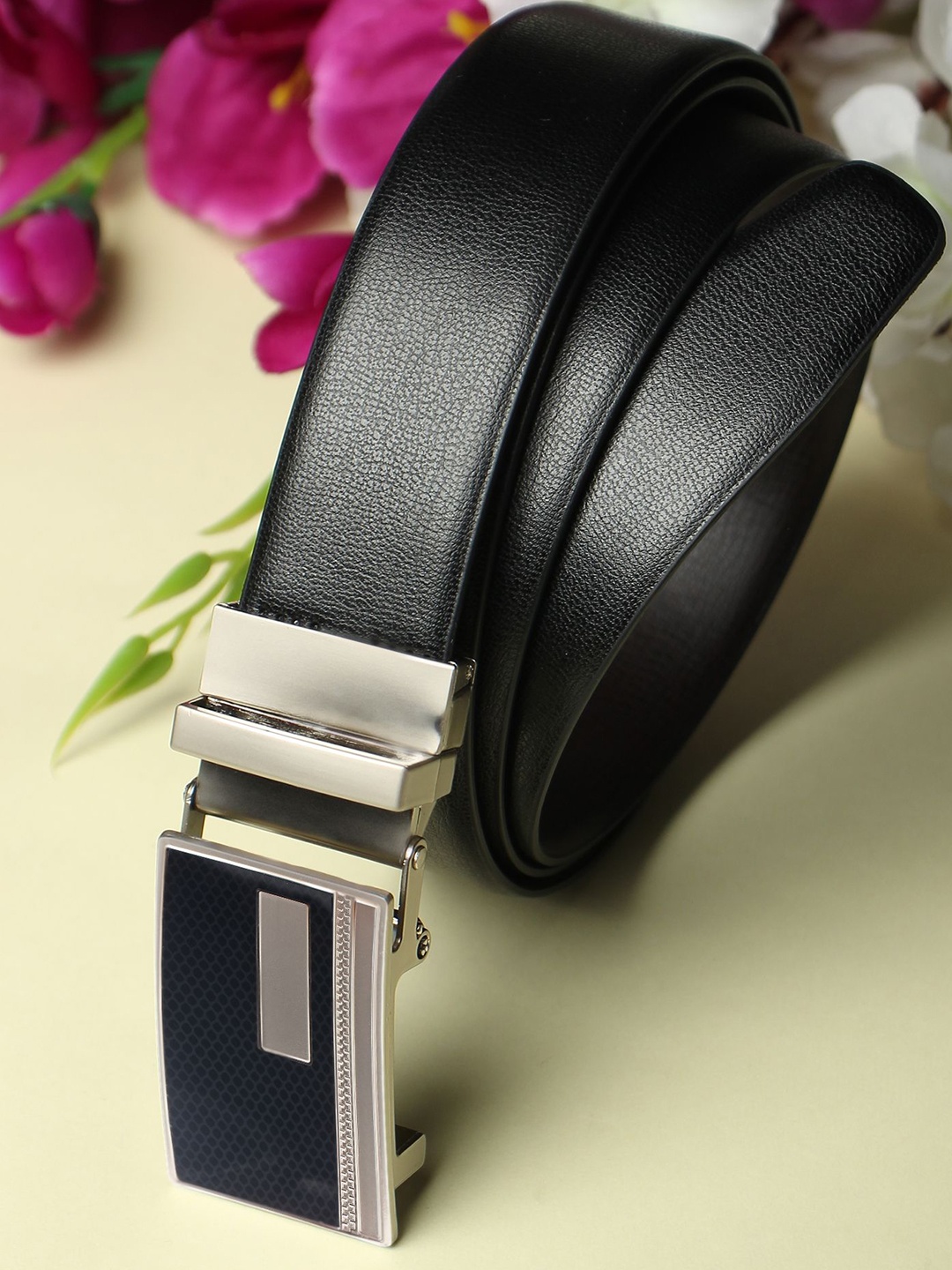 

Kastner Men Black Solid Belt