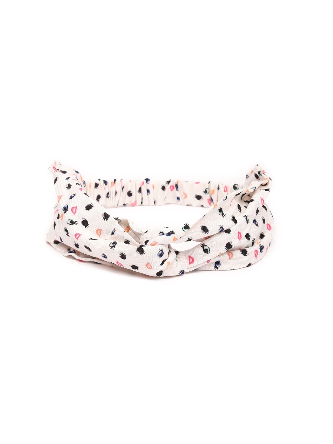 

FOREVER 21 Off-White Twist-Front Headwrap