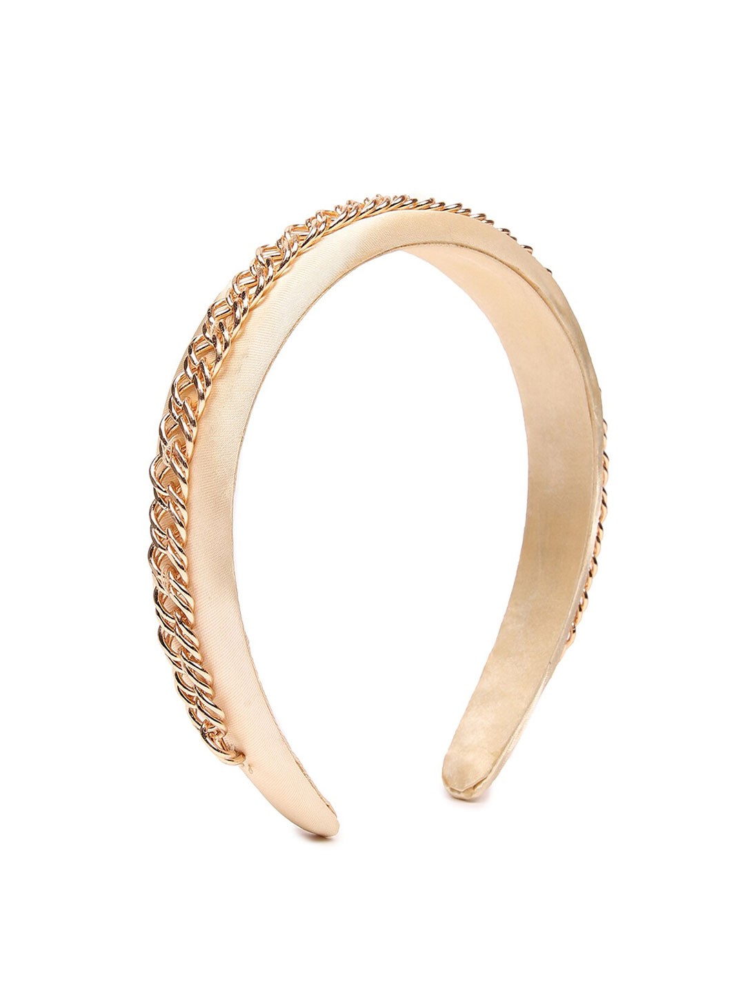 

FOREVER 21 Gold-Toned Cable Chain Headband