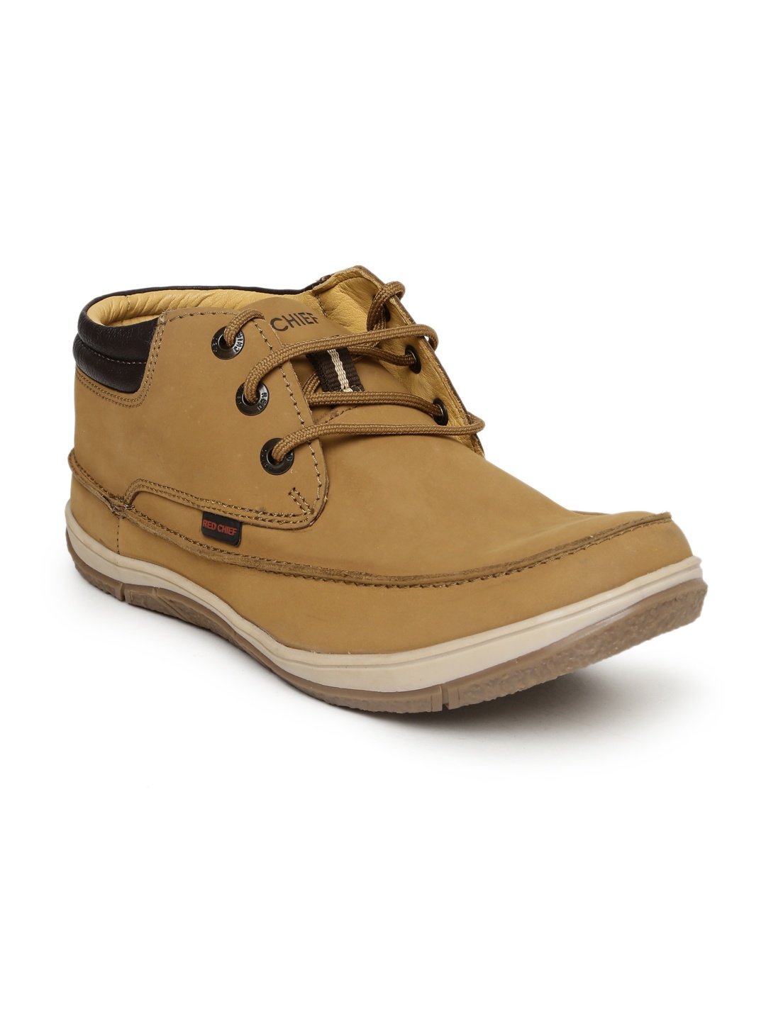 

Red Chief Men Brown Suede Casual Shoes