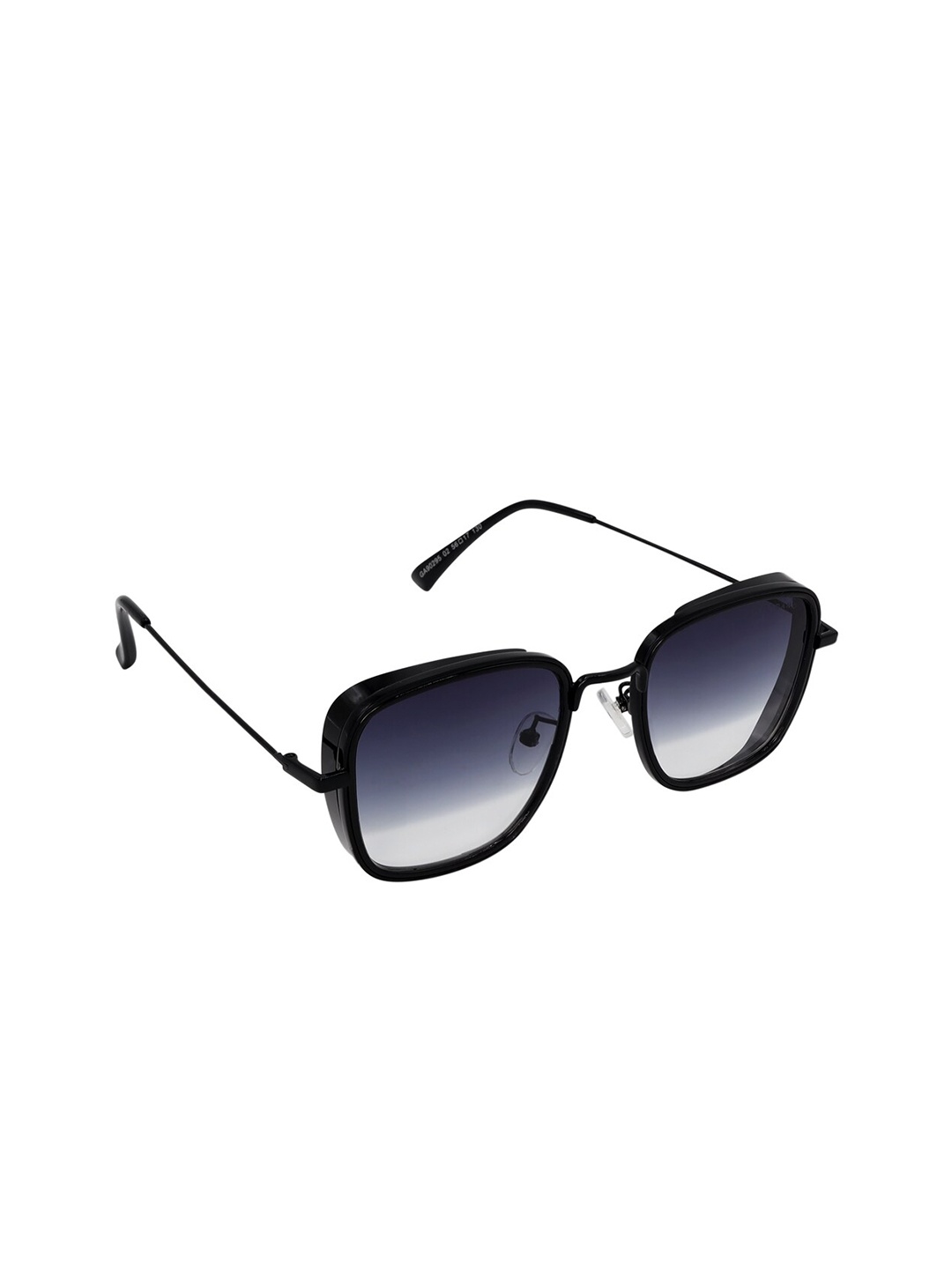 

GIORDANO Men Grey Lens & Black Square Sunglasses with UV Protected Lens GA90295C02