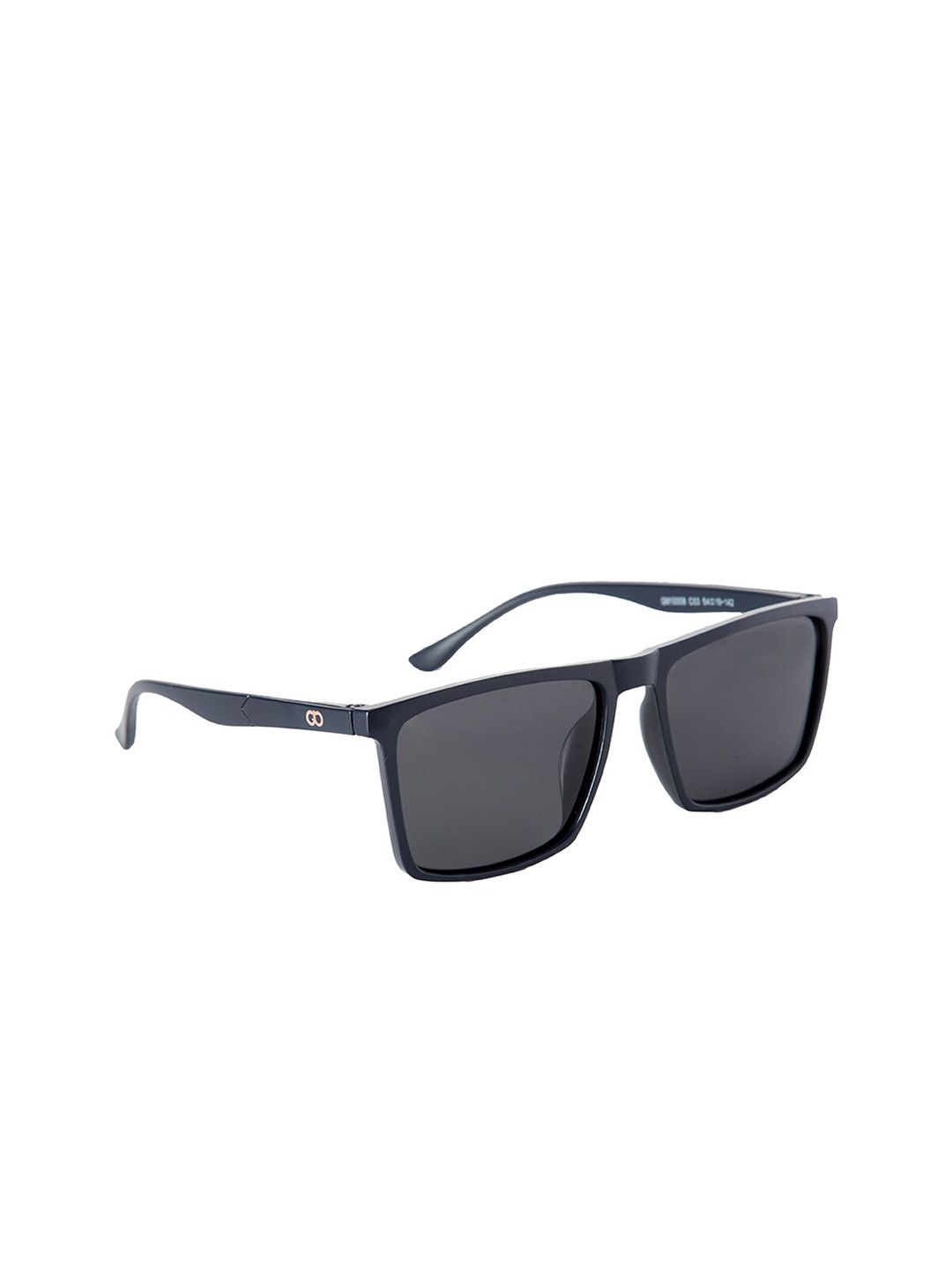 

GIO COLLECTION Men Grey Lens & Black Wayfarer Sunglasses with UV Protected Lens GM10008C03