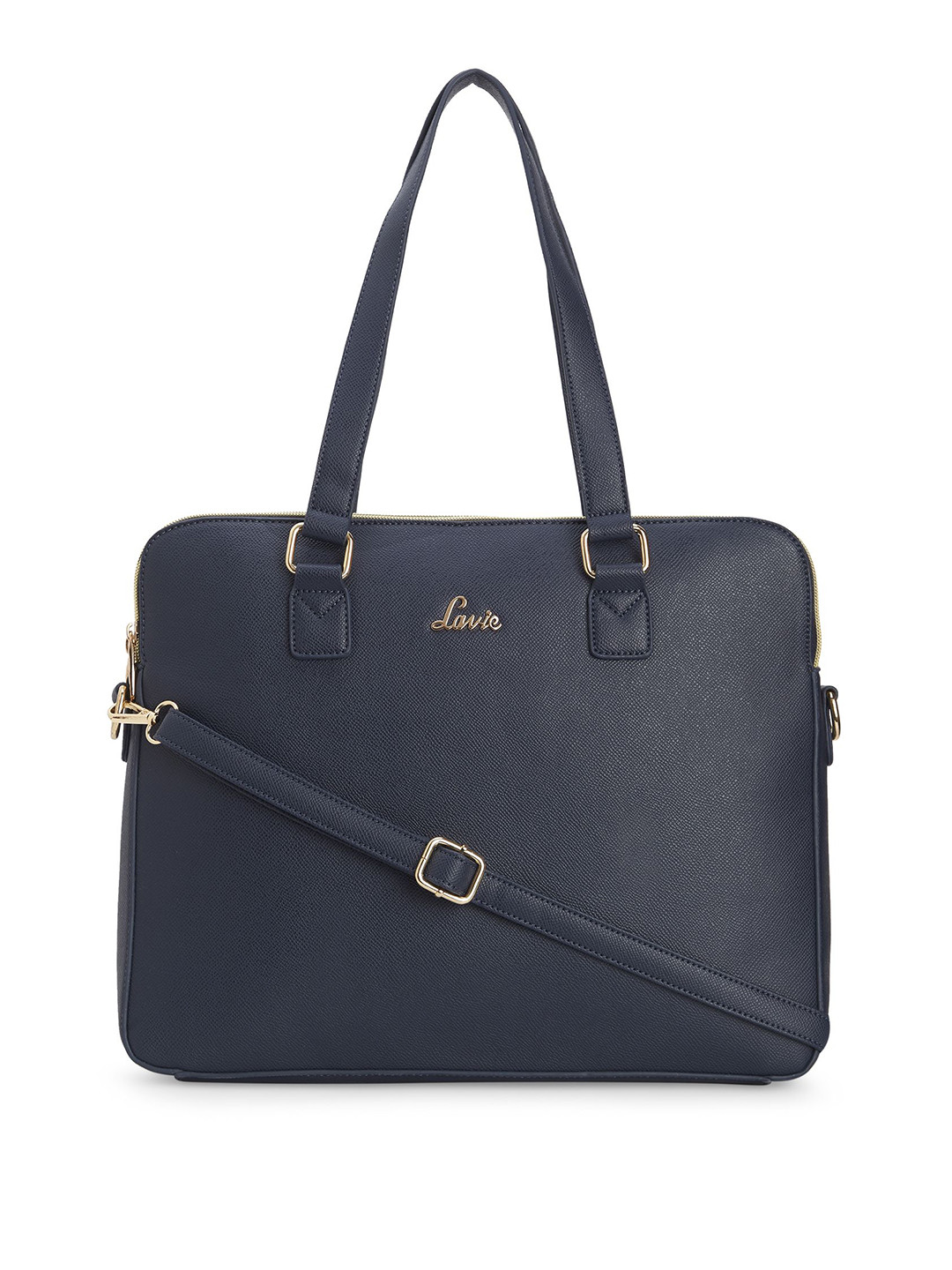 

Lavie Women Navy Blue 16 Inch Padded Laptop Bag