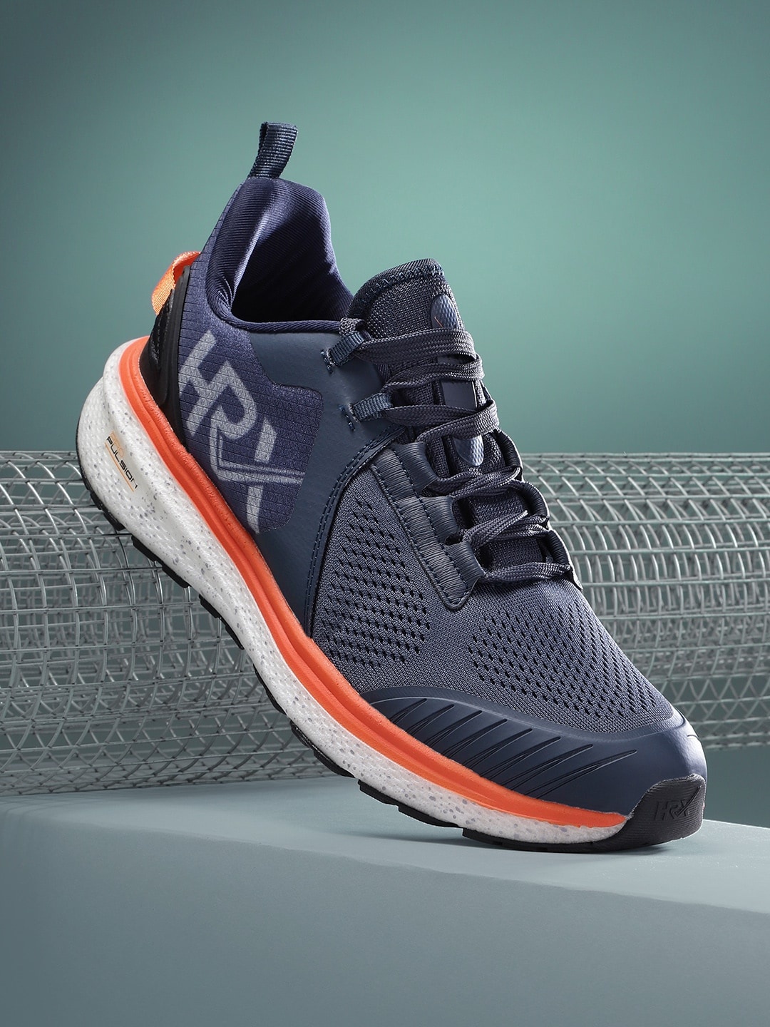 

HRX by Hrithik Roshan Men Navy Blue Propulsion Running Shoes