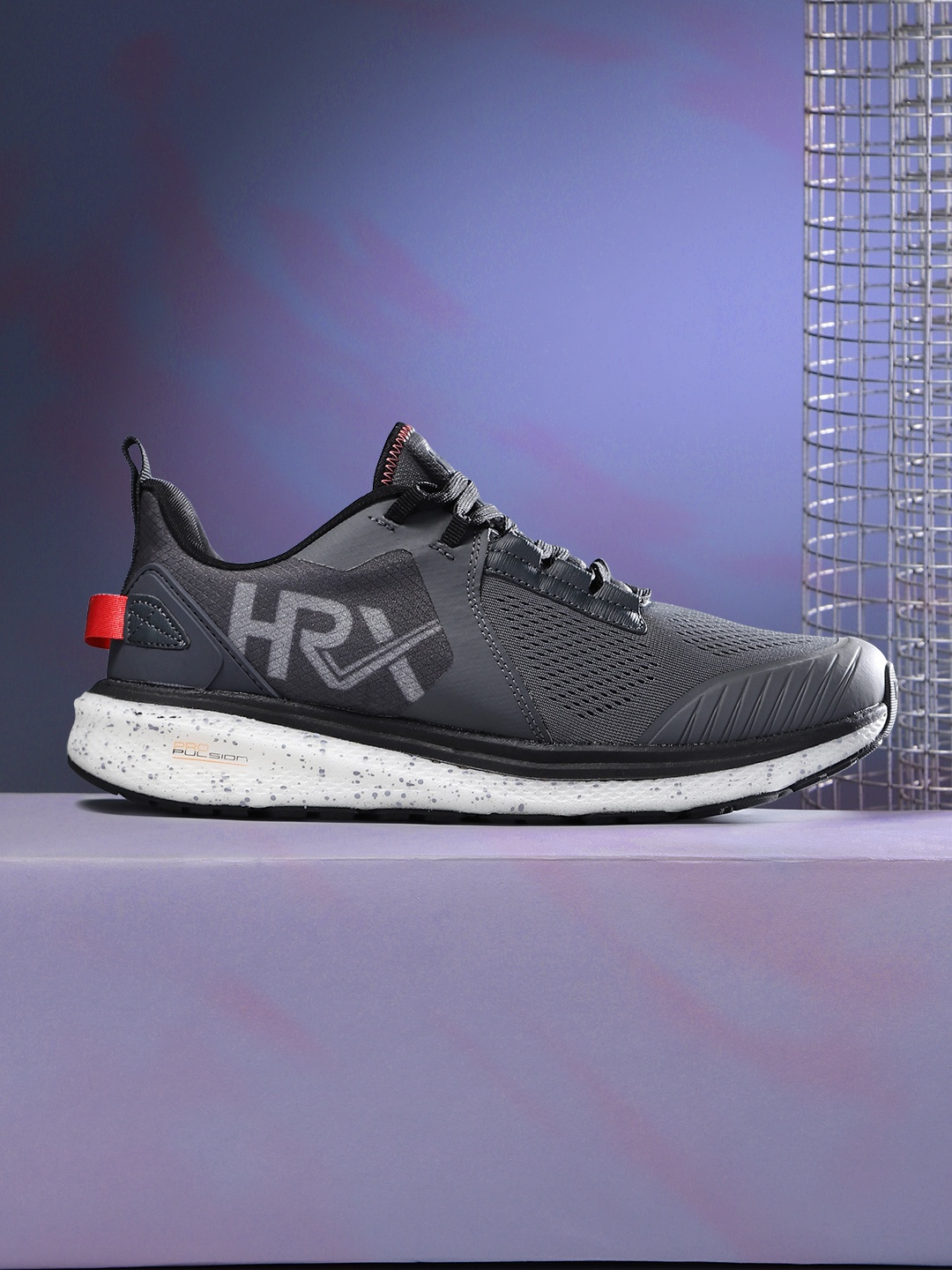 

HRX by Hrithik Roshan Women Charcoal Grey Propulsion Running Shoes