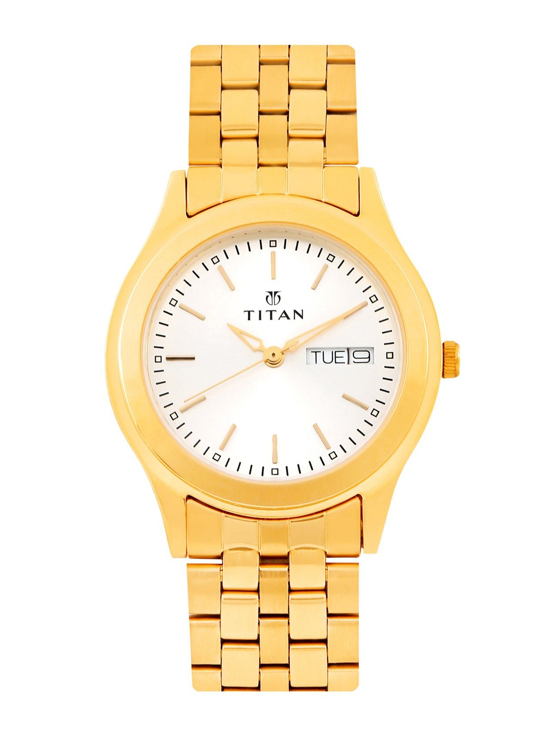 

Titan Men White Dial Watch NH1648YM04